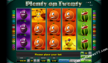 bedava slot oyunları Plenty on twenty Gaminator